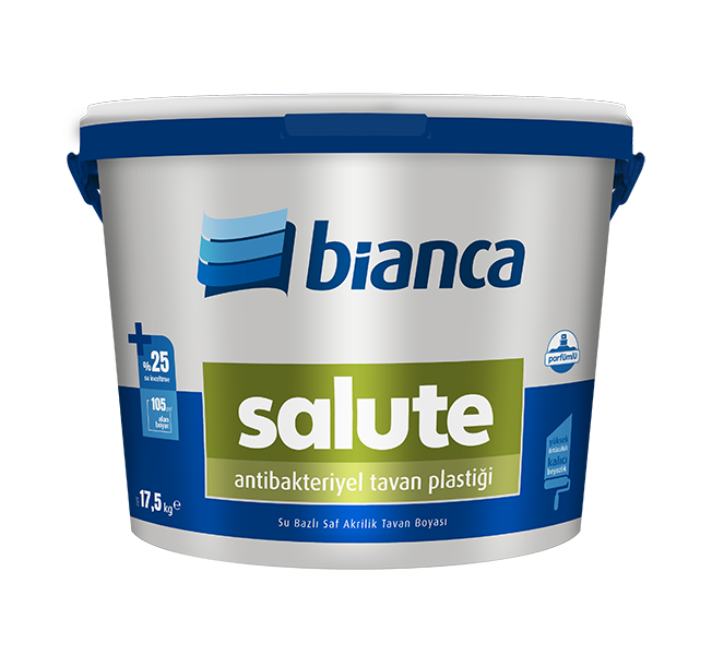 Salute - Saf Akrilik Antibakteriyel Tavan Plastiği