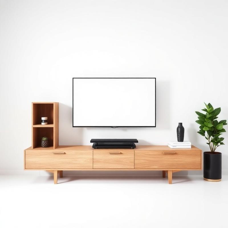 Oslo Meşe Tv Ünitesi 180cm